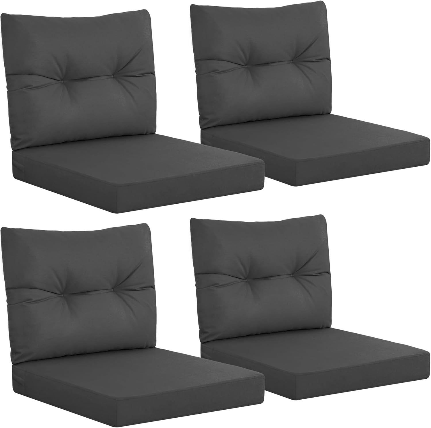 Outdoor Furniture Cushions 24 X 24 - Set di 4 cuscini per mobili