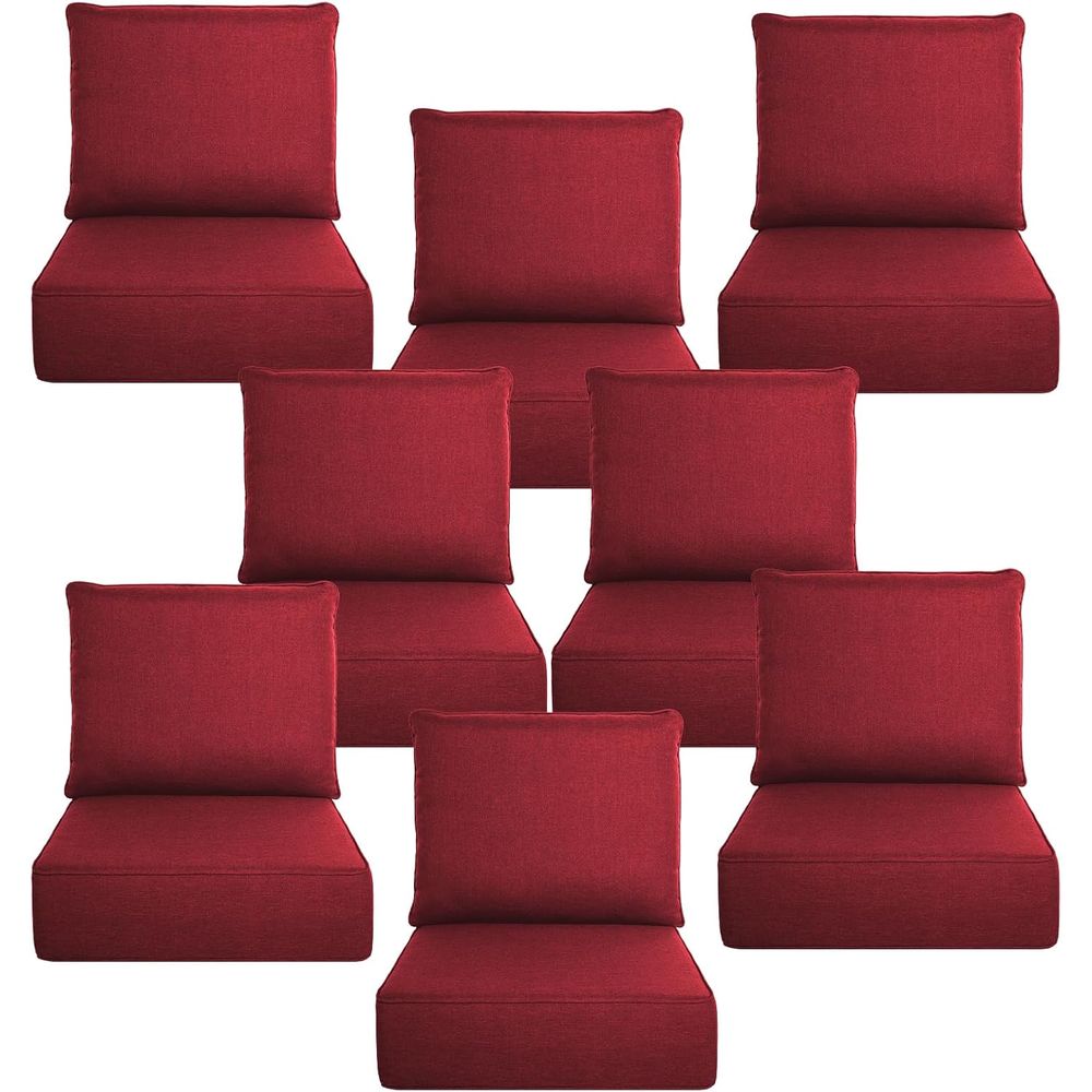 Outdoor Furniture Cushions 24 X 24 - Set di cuscini da esterno di