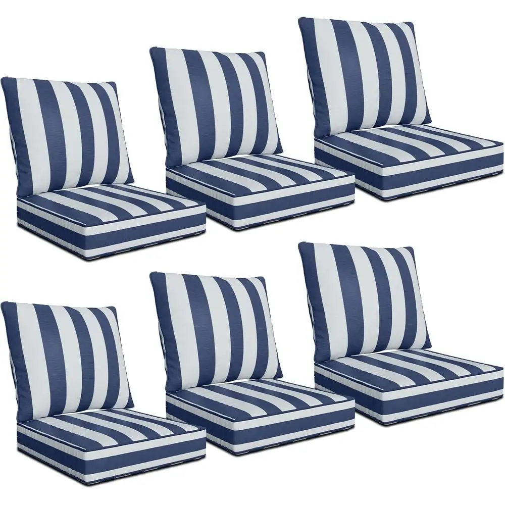 Outdoor Furniture Cushions 24 X 24 - Set di cuscini profondi per esterni