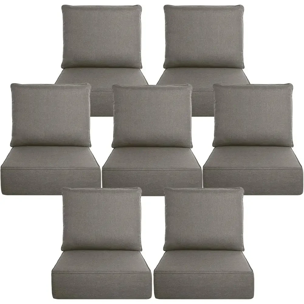 Outdoor Furniture Cushions 24 X 24 - Set di 6 Cuscini Spessi da