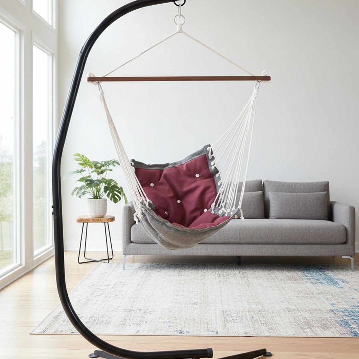 Hammock With Stand - Supporto per Sedia Amaca in Acciaio