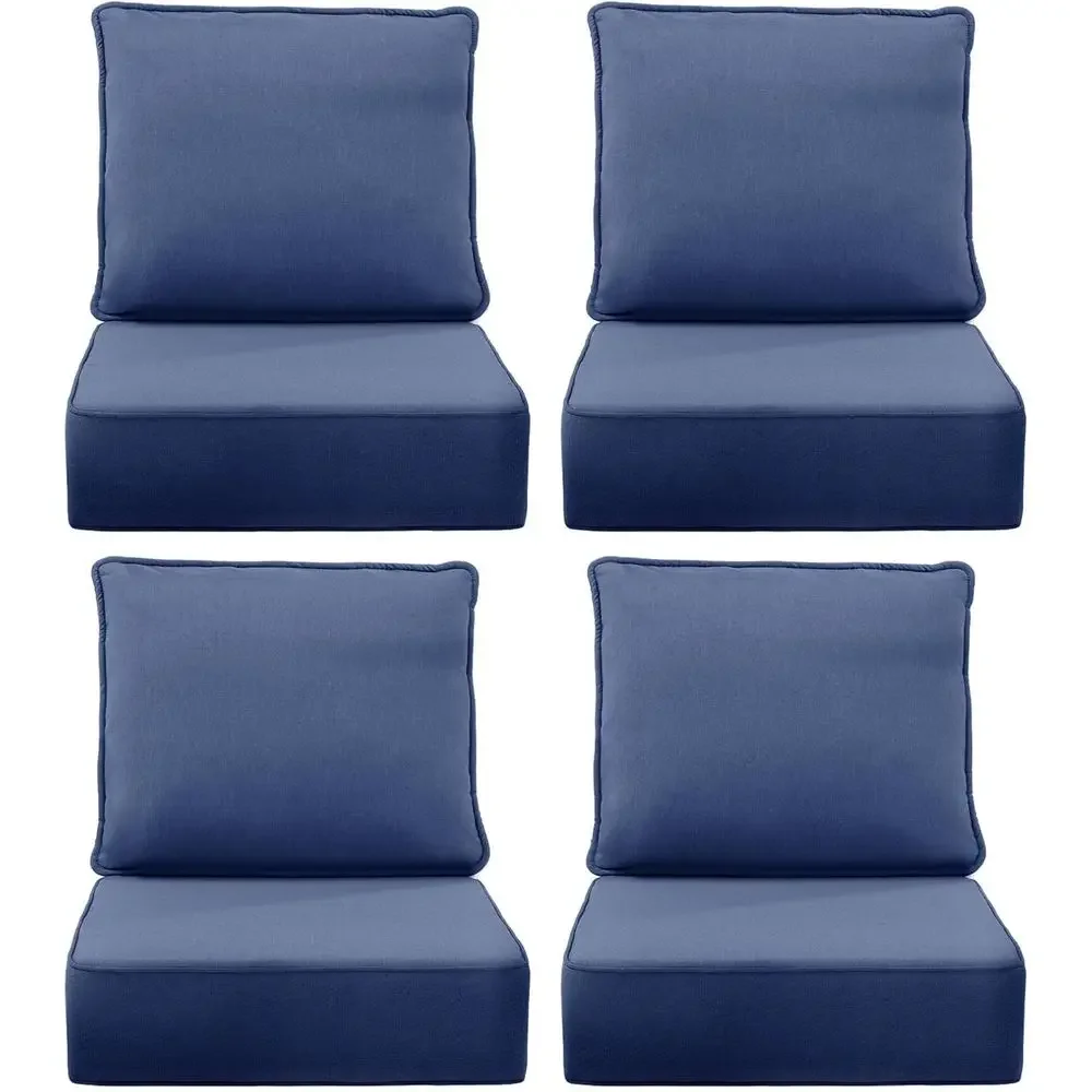 Outdoor Furniture Cushions 24 X 24 - Set di 4 Cuscini Spessi per
