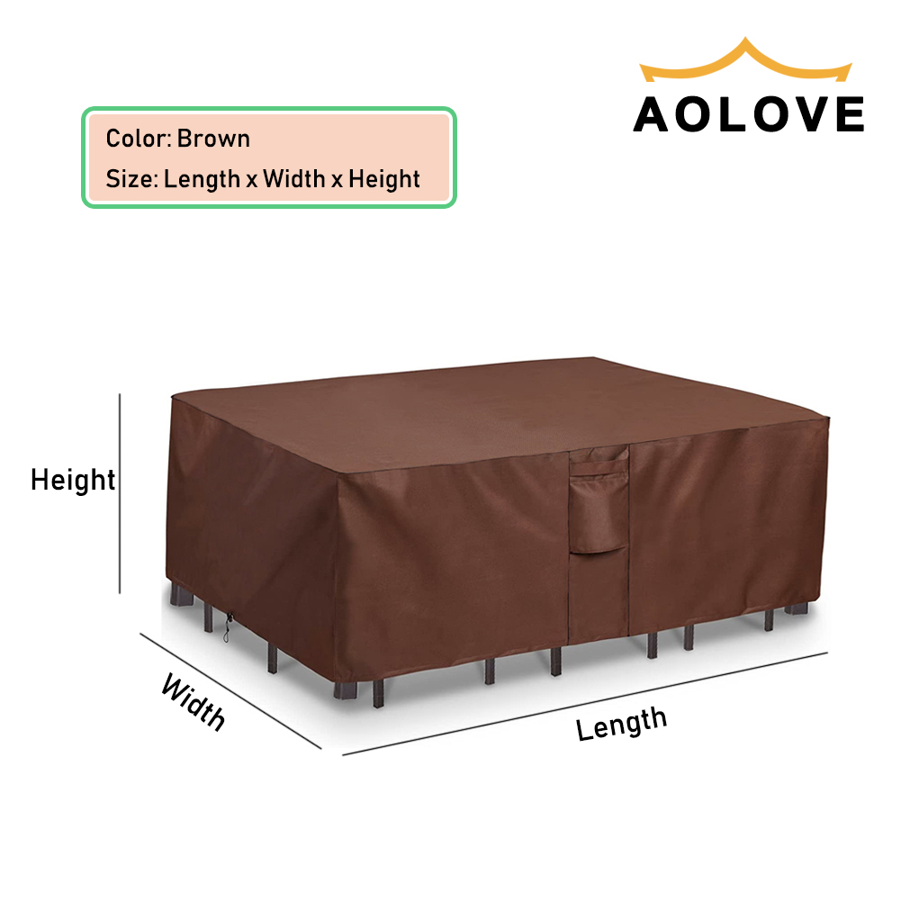 Marrone 420D HEAVY DUTY Copert - Bistro Table Set recensione e prezzo