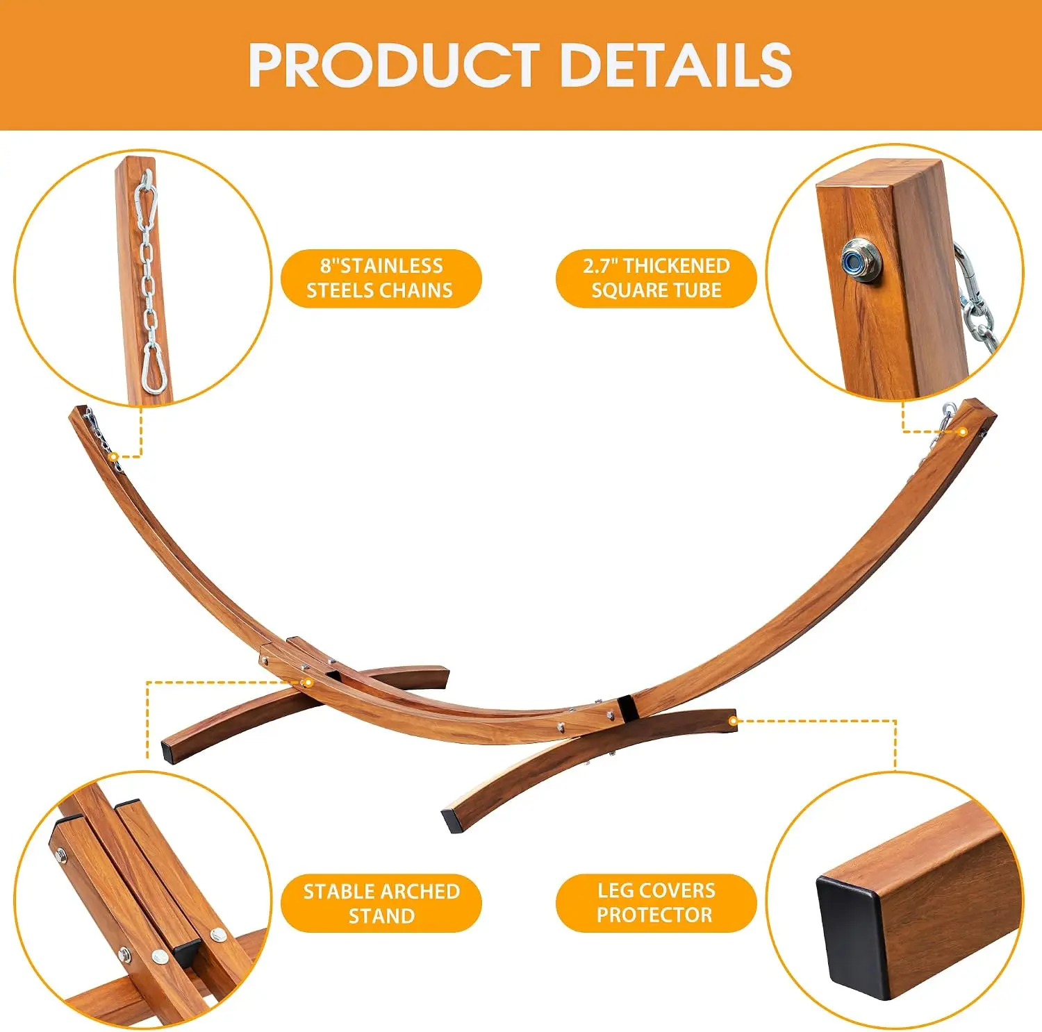 Supporto per amaca in acciaio  - Hammock With Stand recensione e prezzo