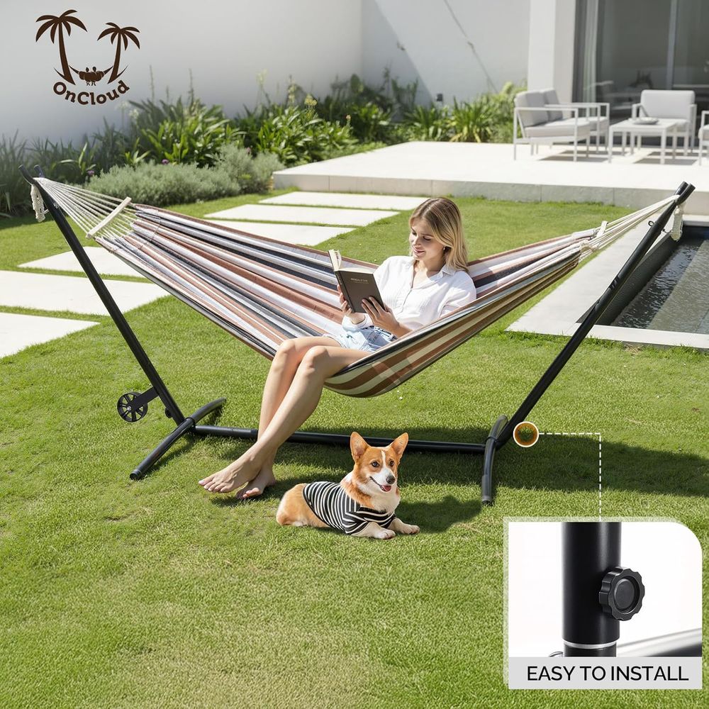 Amaca Resistente da 250 kg con - Hammock With Stand recensione e prezzo