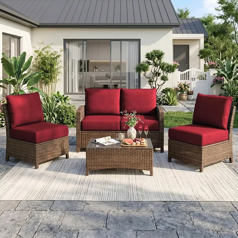 Set di cuscini per sedute da e - Outdoor Furniture Cushions 24 X 24 recensione e prezzo