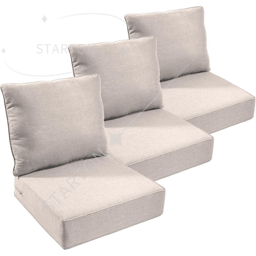 Set di 3 cuscini per sedie da  - Outdoor Furniture Cushions 24 X 24 recensione e prezzo