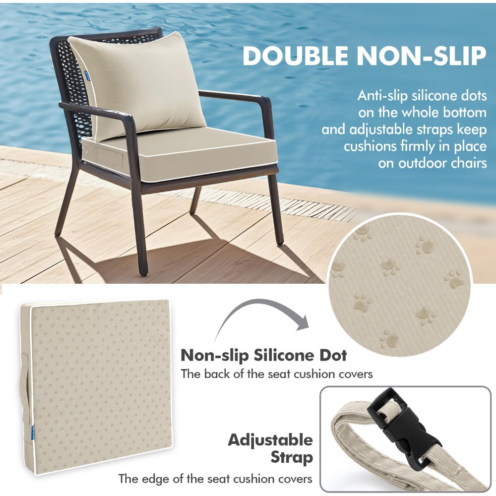 Cuscino per Seduta da Esterno  - Outdoor Furniture Cushions 24 X 24 recensione e prezzo