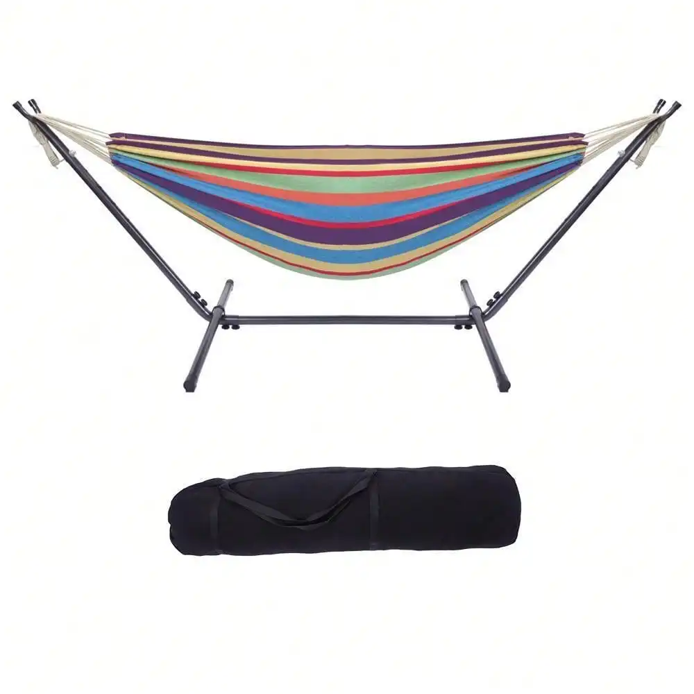 Set di amaca doppia in cotone  - Hammock With Stand recensione e prezzo