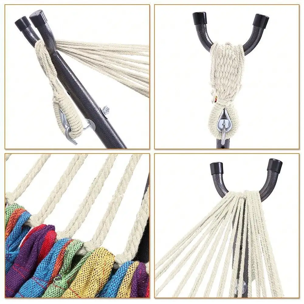 Set di amaca doppia in cotone  - Hammock With Stand recensione e prezzo