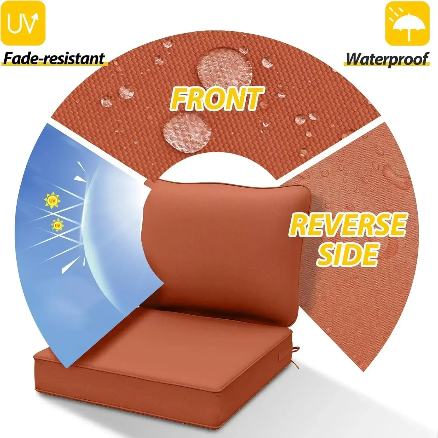 Bestseller[XMSJ] Cuscini per S - Outdoor Furniture Cushions 24 X 24 recensione e prezzo
