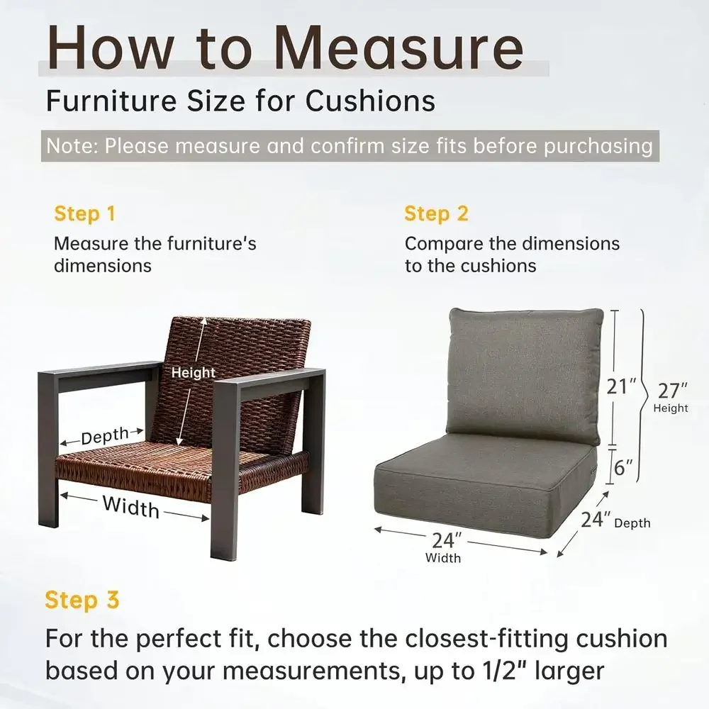 Set di 6 Cuscini Spessi da Est - Outdoor Furniture Cushions 24 X 24 recensione e prezzo