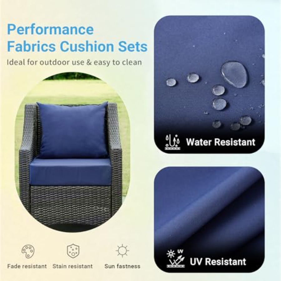 Cuscini da esterno per mobili  - Outdoor Furniture Cushions 24 X 24 recensione e prezzo
